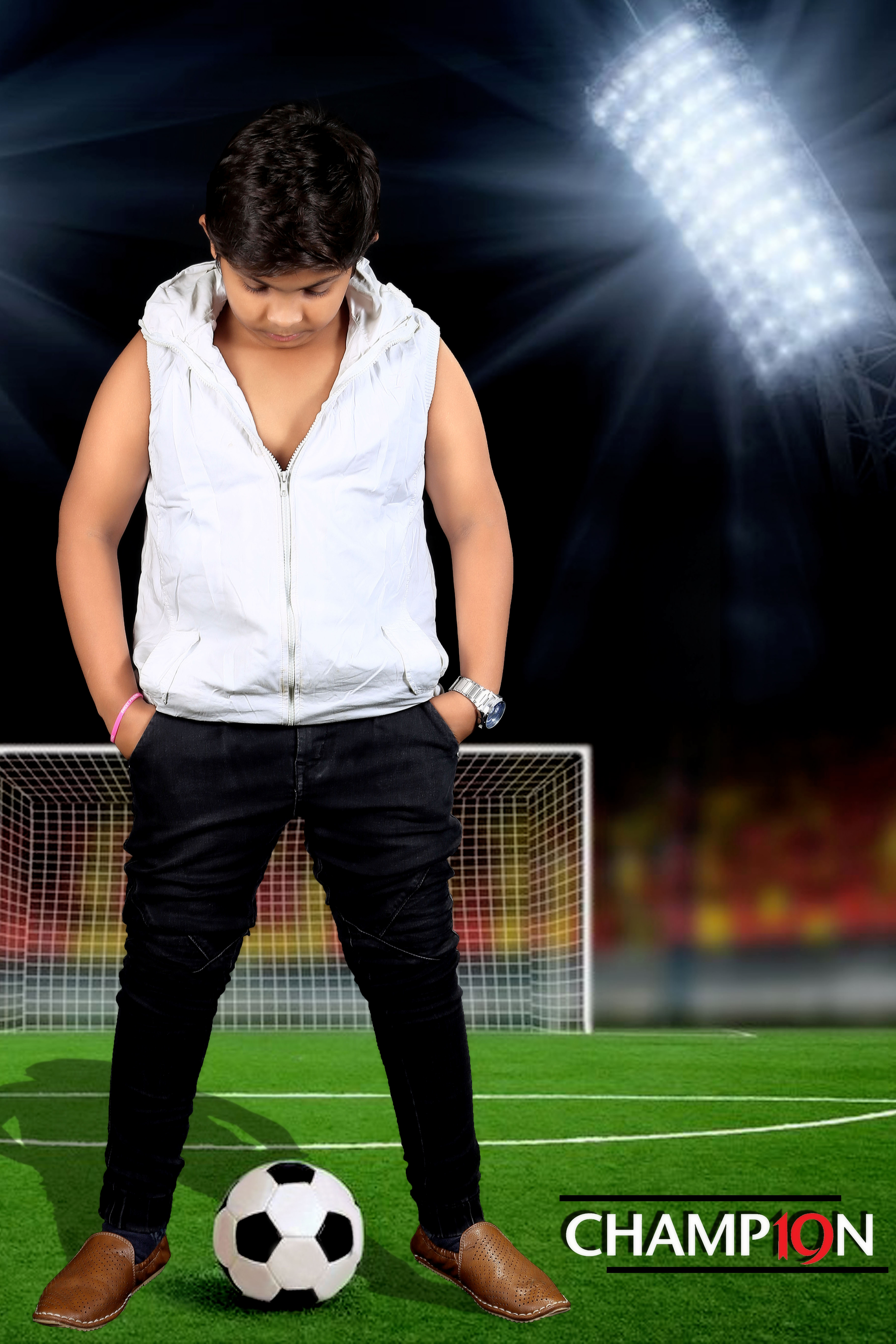 Creative photography session in progress